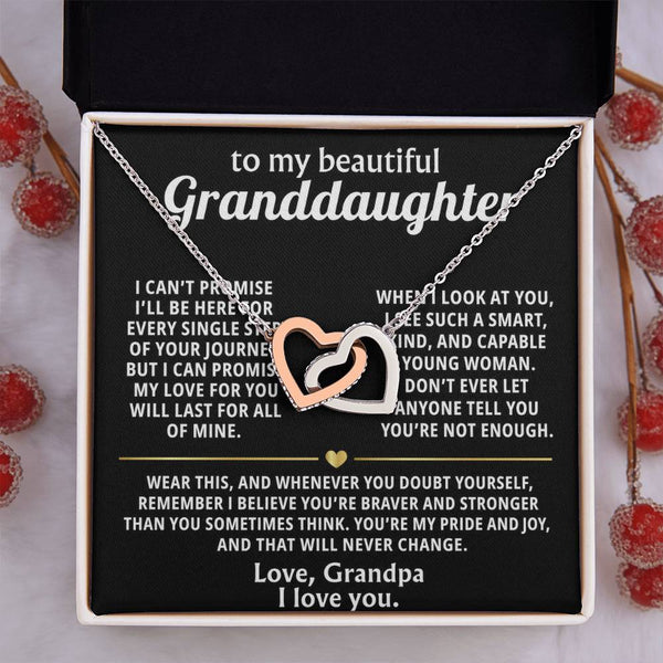 To My Sweet Granddaughter, You are my pride and joy.