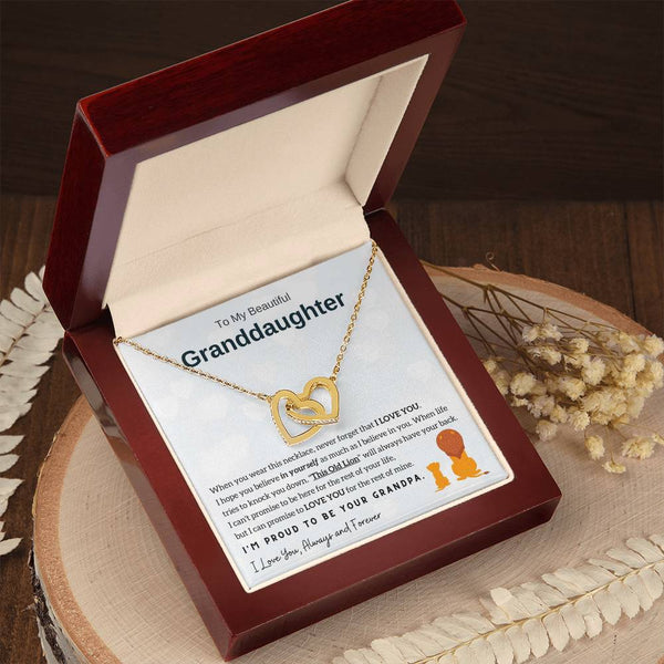 [Few Left Only] To My Granddaughter - I'm Proud To Be Your Grandpa