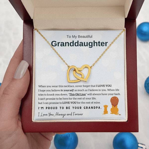 [Few Left Only] To My Granddaughter - I'm Proud To Be Your Grandpa