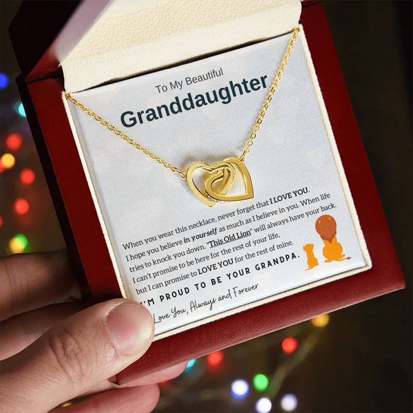 [Few Left Only] To My Granddaughter - I'm Proud To Be Your Grandpa