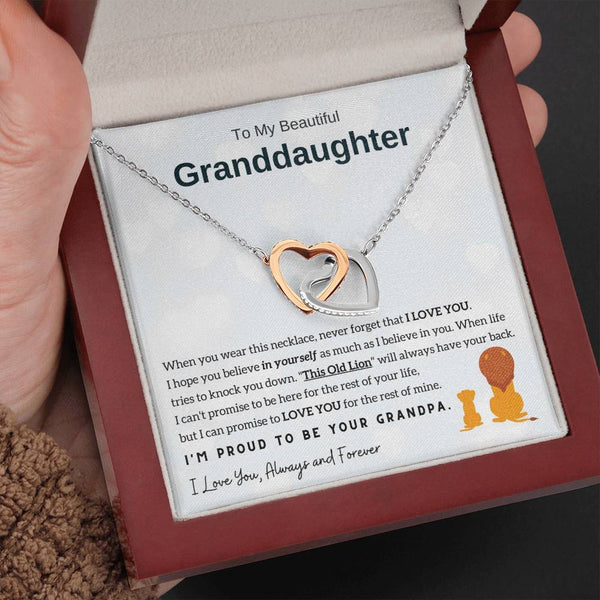 [Few Left Only] To My Granddaughter - I'm Proud To Be Your Grandpa
