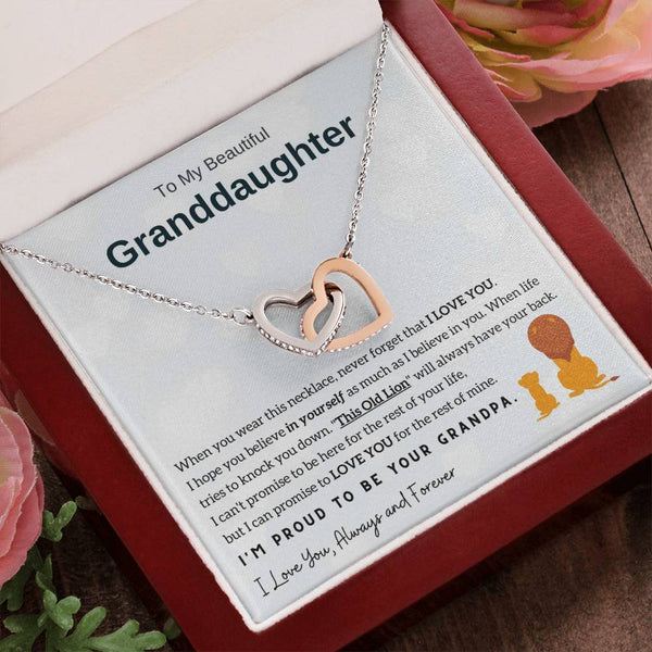 [Few Left Only] To My Granddaughter - I'm Proud To Be Your Grandpa