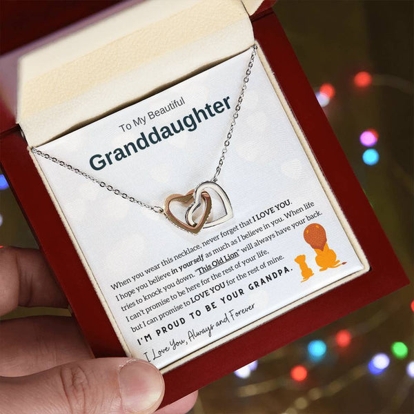 [Few Left Only] To My Granddaughter - I'm Proud To Be Your Grandpa
