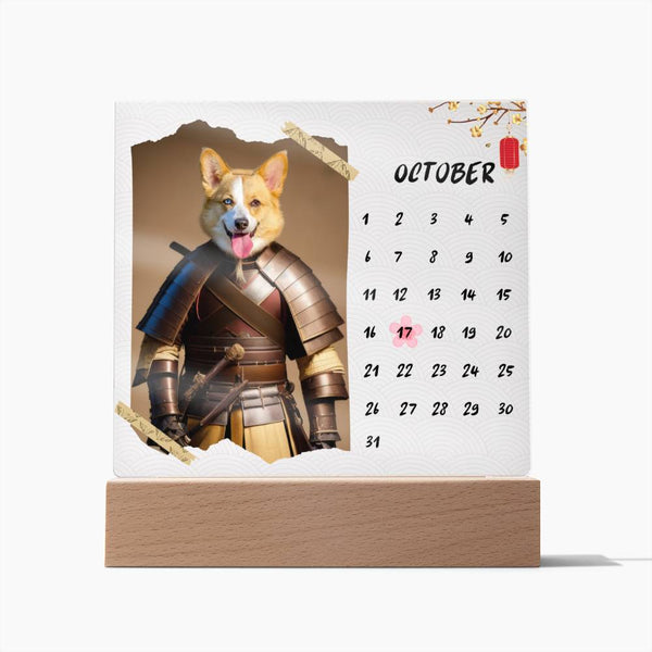 Custom Pet Warrior - Acrylic Plaque