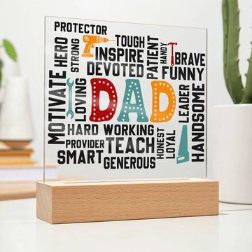 To My Dad, You Are Everything To Me - Acrylic Plaque