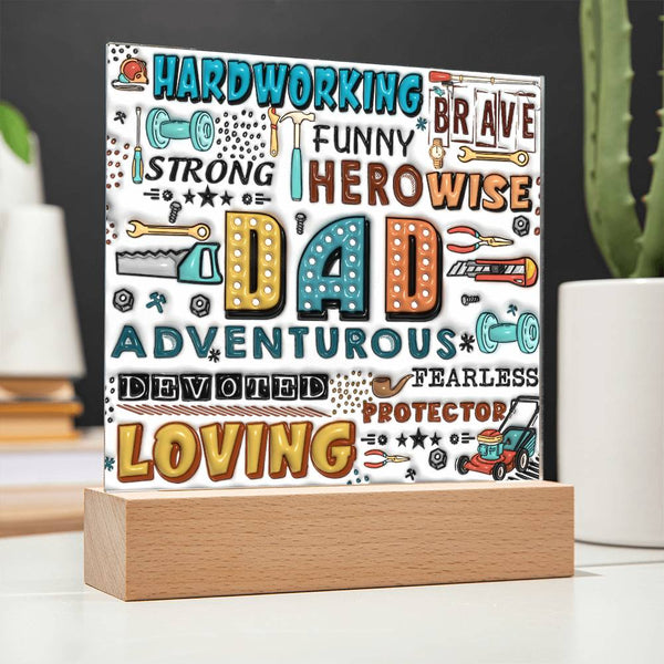 Inflated 3D Effect - To My Dad