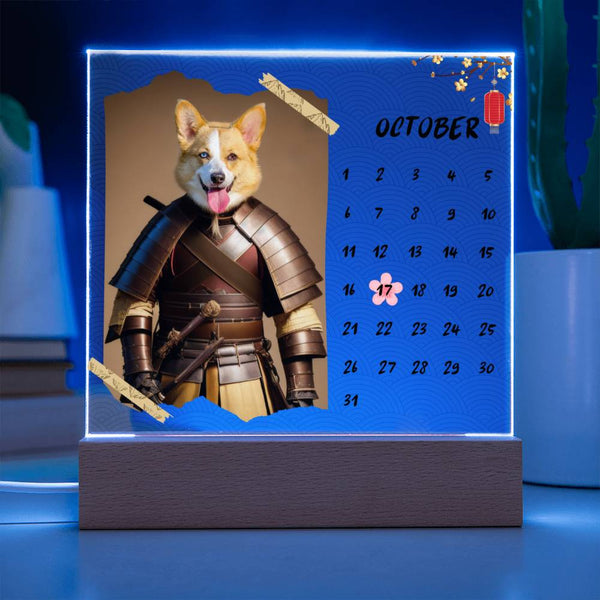 Custom Pet Warrior - Acrylic Plaque