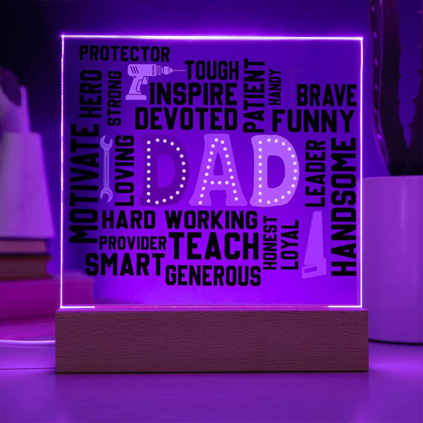 To My Dad, You Are Everything To Me - Acrylic Plaque