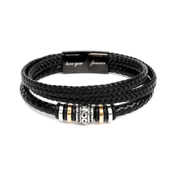 To My Son - This Bracelet isn't just a gift, it's a piece of me