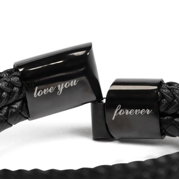(From Son) To My Amazing Dad, I Will Always Be Your Little Boy - Love You Forever Bracelet