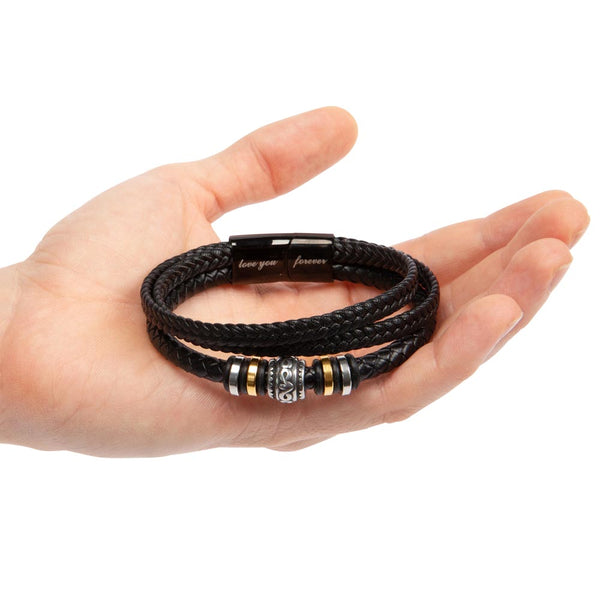 To My Son - This Bracelet isn't just a gift, it's a piece of me