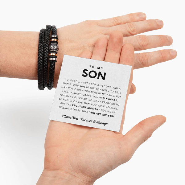 To My Son - Forever Love Bracelet