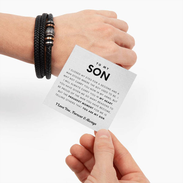 To My Son - Forever Love Bracelet