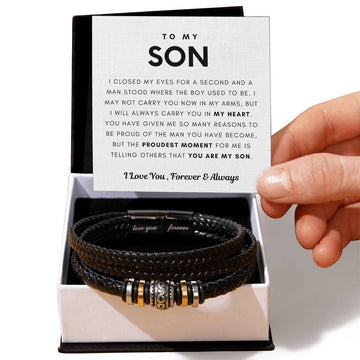 To My Son - Forever Love Bracelet