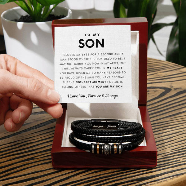 To My Son - Forever Love Bracelet
