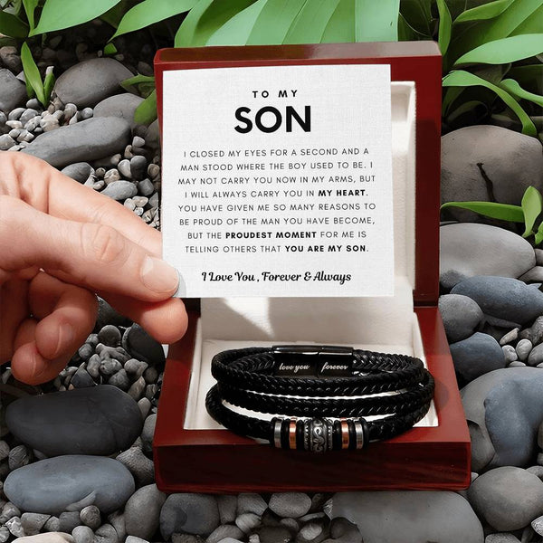 To My Son - Forever Love Bracelet