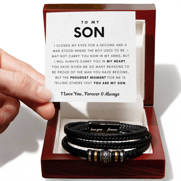 To My Son - Forever Love Bracelet