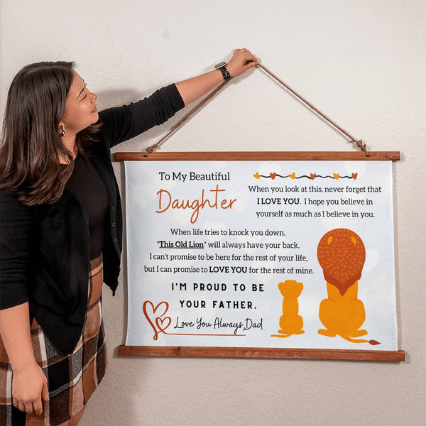 To My Beautiful Daughter, I'm Proud To Be Your Father - Perfect Gift for Daughter