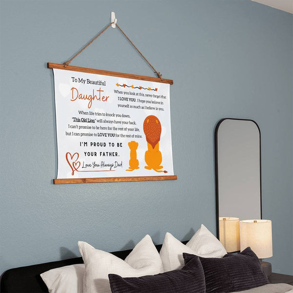 To My Beautiful Daughter, I'm Proud To Be Your Father - Perfect Gift for Daughter