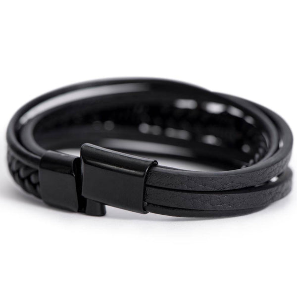 To My Stepped Up Dad, Thank you for STEPPING in to become the DAD you didn't have to be - Cross Bracelet