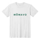 MOMAVO - Bella + Canvas 3001 Unisex T-Shirt Front Print White Green