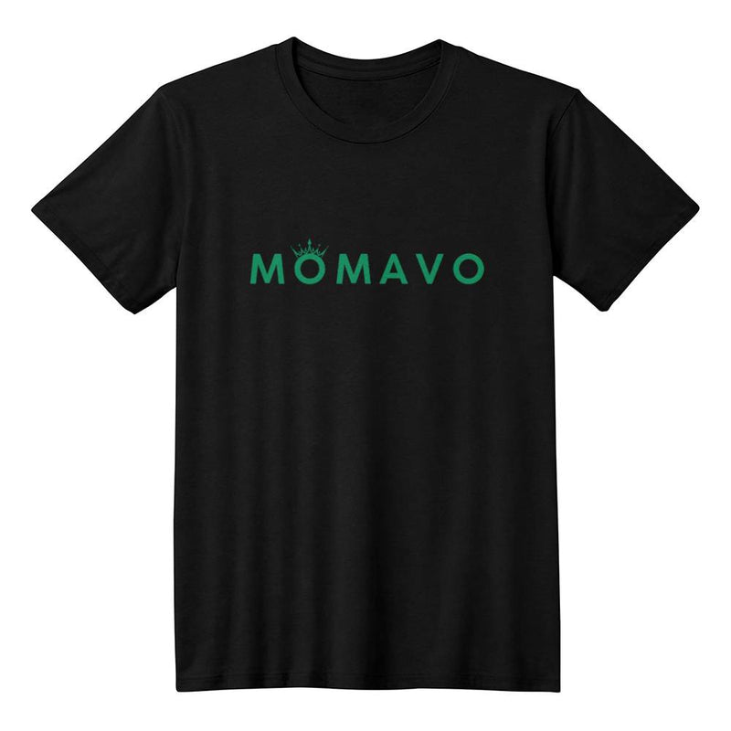 MOMAVO - Bella + Canvas 3001 Unisex T-Shirt Front Print Black Green