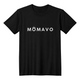 MOMAVO - Bella + Canvas 3001 Unisex T-Shirt Front Print Black