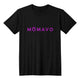 MOMAVO - Bella + Canvas 3001 Unisex T-Shirt Front Print Black Purple