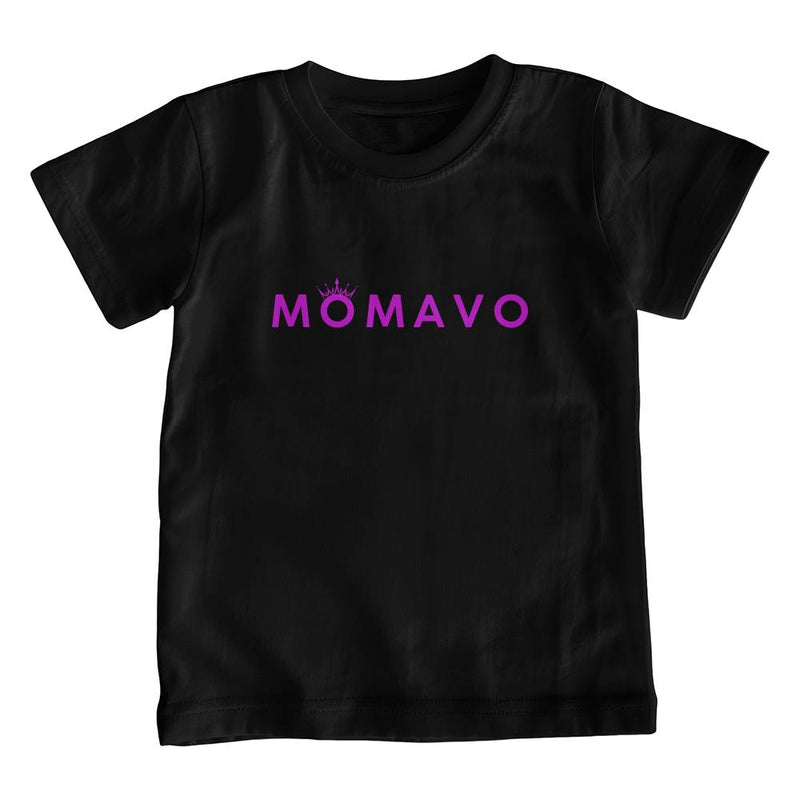 MOMAVO - Bella + Canvas 3001Y Unisex Youth T-Shirt Front Print B Purple