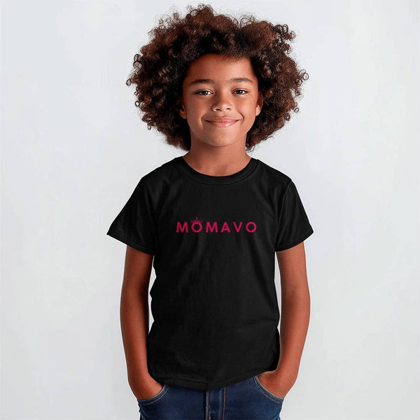 MOMAVO - Bella + Canvas 3001Y Unisex Youth T-Shirt Front Print B Light Red