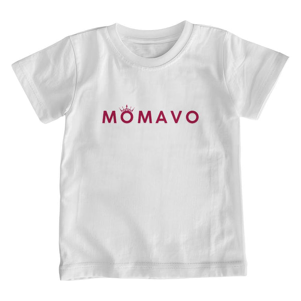MOMAVO - Bella + Canvas 3001Y Unisex Youth T-Shirt Front Print W Deep Red