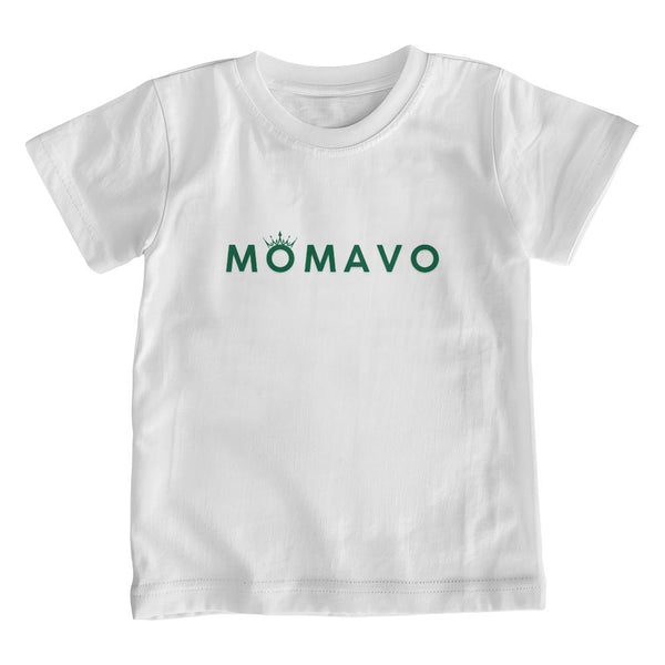 MOMAVO - Bella + Canvas 3001Y Unisex Youth T-Shirt Front Print W Green