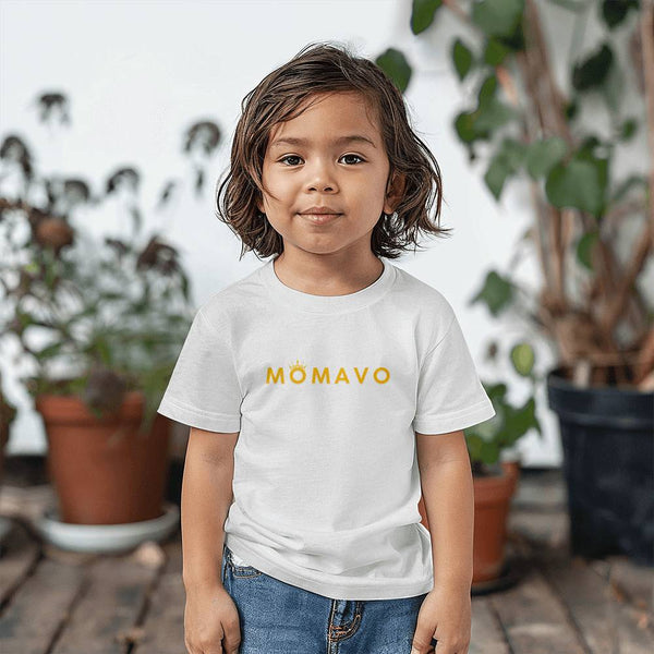 MOMAVO -  Bella + Canvas 3001T Toddler Jersey Tee Front Print - WP Orange