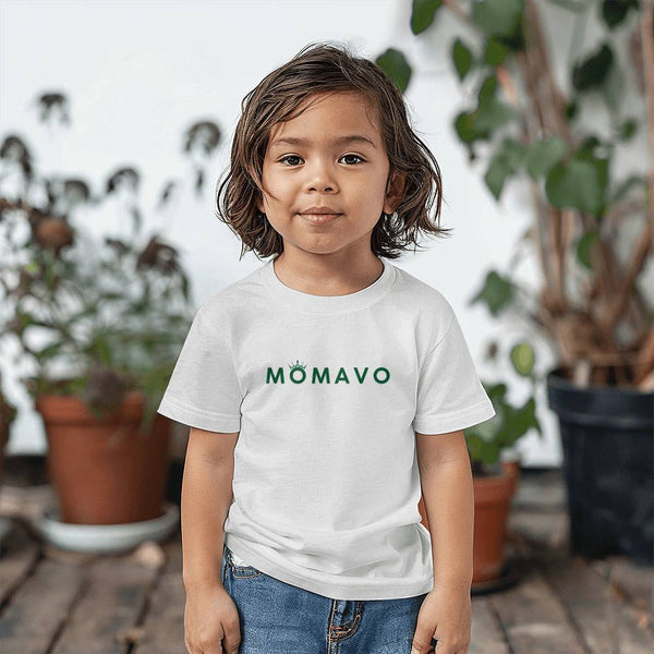 MOMAVO -  Bella + Canvas 3001T Toddler Jersey Tee Front Print - WP Green