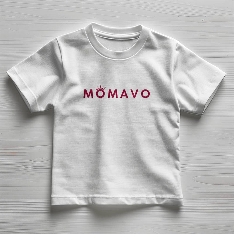 MOMAVO -  Bella + Canvas 3001T Toddler Jersey Tee Front Print - WP Deep Red