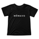 MOMAVO -  Bella + Canvas 3001T Toddler Jersey Tee Front Print - Black/Pink