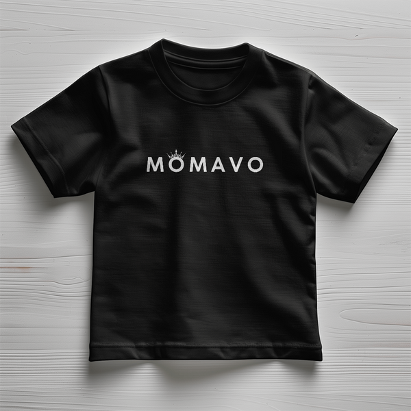 MOMAVO -  Bella + Canvas 3001T Toddler Jersey Tee Front Print - Black/Pink