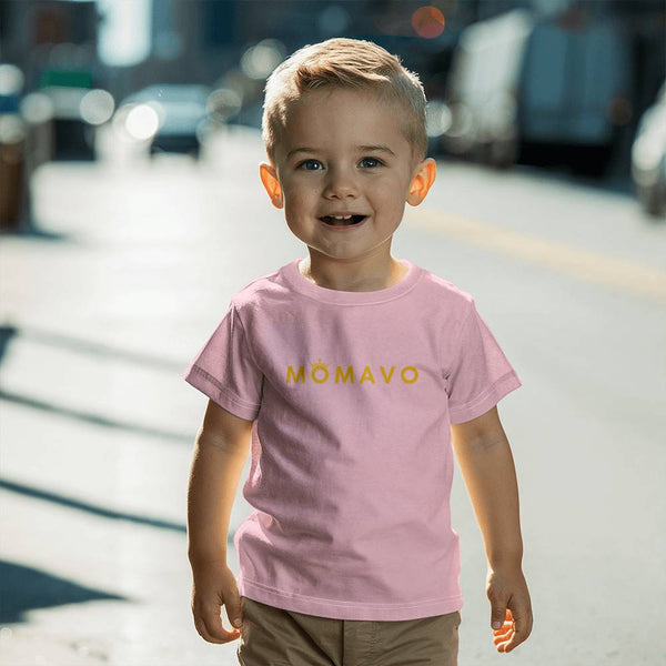 MOMAVO -  Bella + Canvas 3001T Toddler Jersey Tee Front Print - WP Orange
