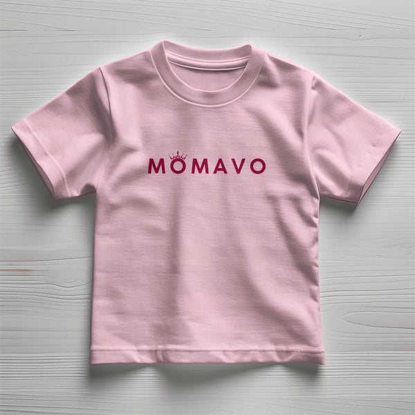 MOMAVO -  Bella + Canvas 3001T Toddler Jersey Tee Front Print - WP Deep Red