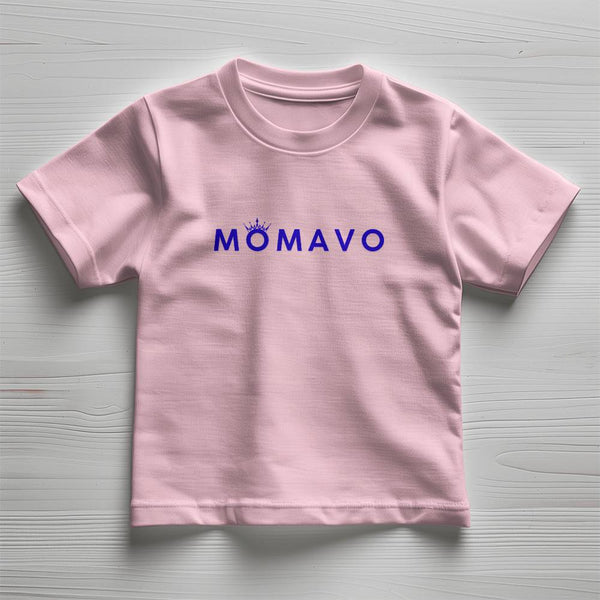 MOMAVO -  Bella + Canvas 3001T Toddler Jersey Tee Front Print - BP Blue