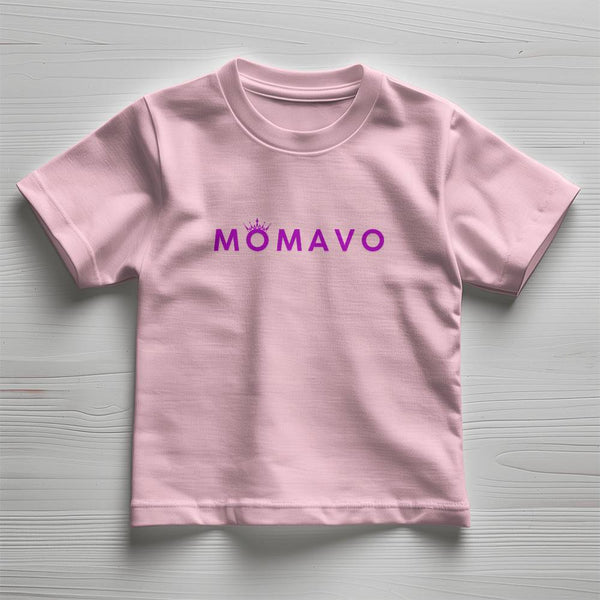 MOMAVO -  Bella + Canvas 3001T Toddler Jersey Tee Front Print - BP Purple