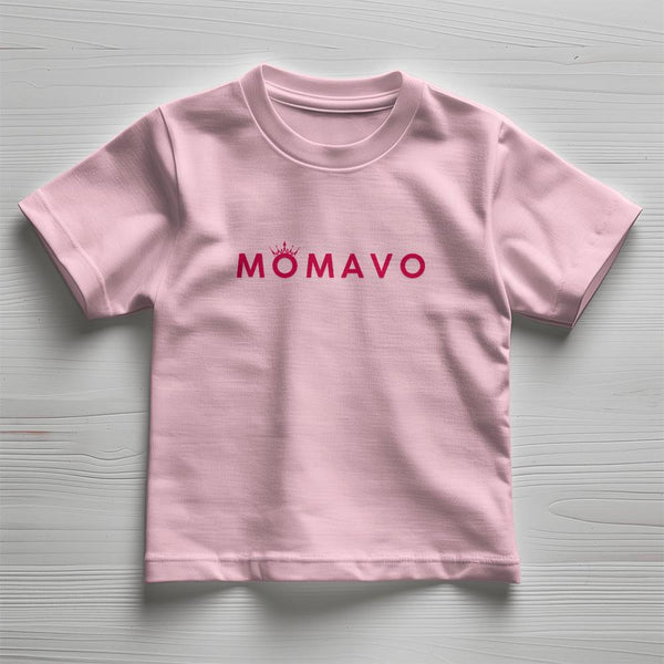 MOMAVO -  Bella + Canvas 3001T Toddler Jersey Tee Front Print - BP Light Red
