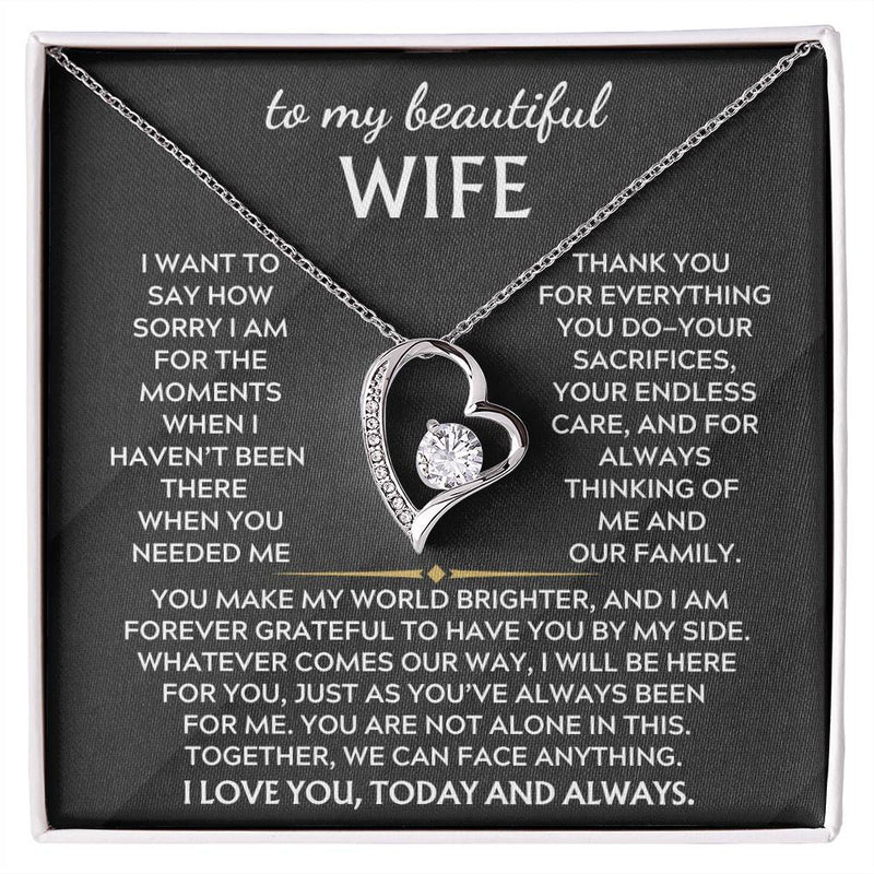 To My Beautiful Wife, Thank you for everything you do—your sacrifices
