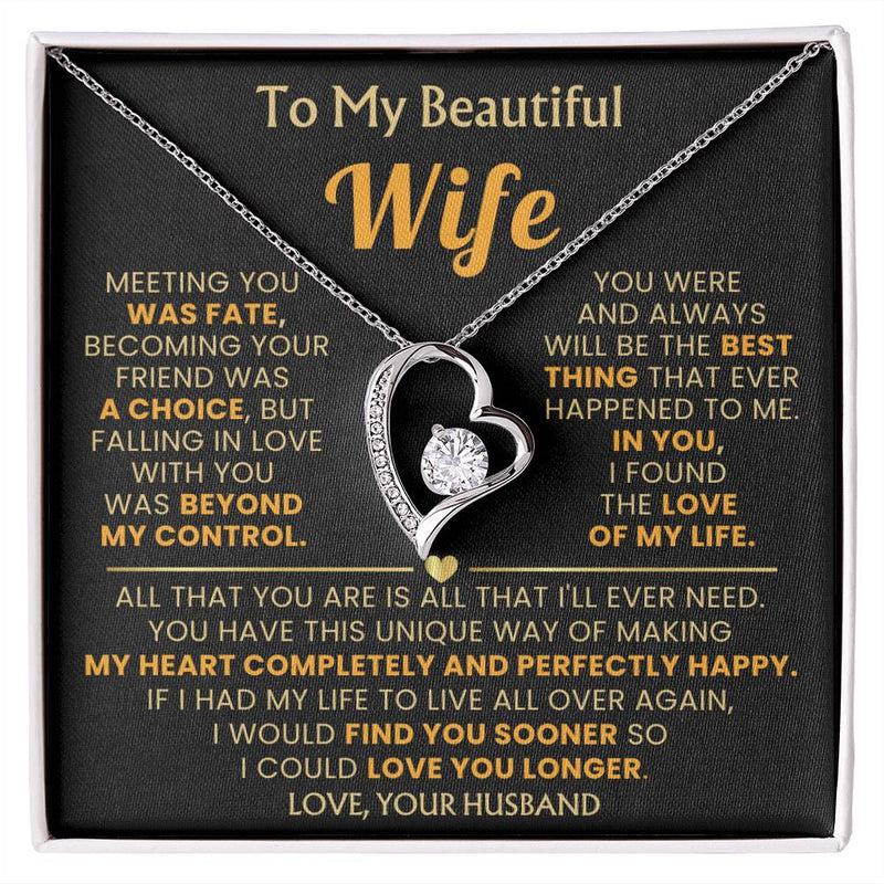 (Almost Gone) TO MY BEAUTIFUL WIFE - My heart completely and perfectly happy