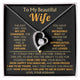 [Almost Sold Out] TO MY BEAUTIFUL WIFE - The day I met you, my life changed