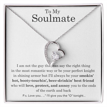 To My Soulmate, Gift For Soulmate , Gift For Wife, Wife Birthday Gift, Anniversary Gift , Top Gift For Wife ,Funny quote
