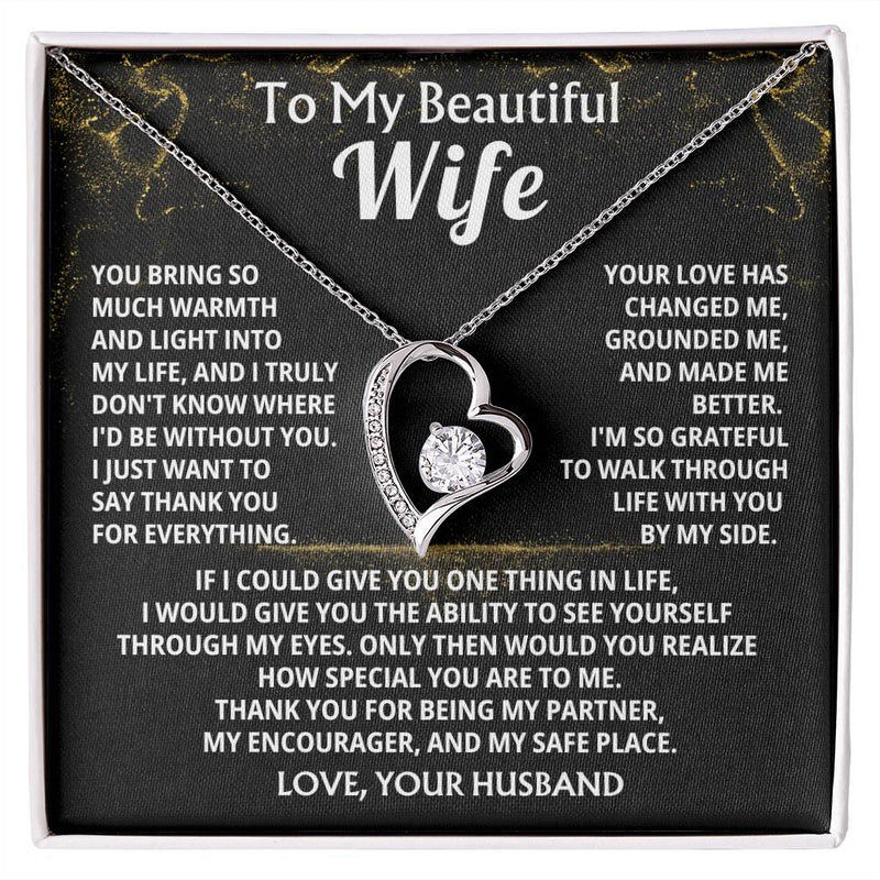 To My Beautiful Wife, Your love has changed me, grounded me, and made me better ( Almost Gone )