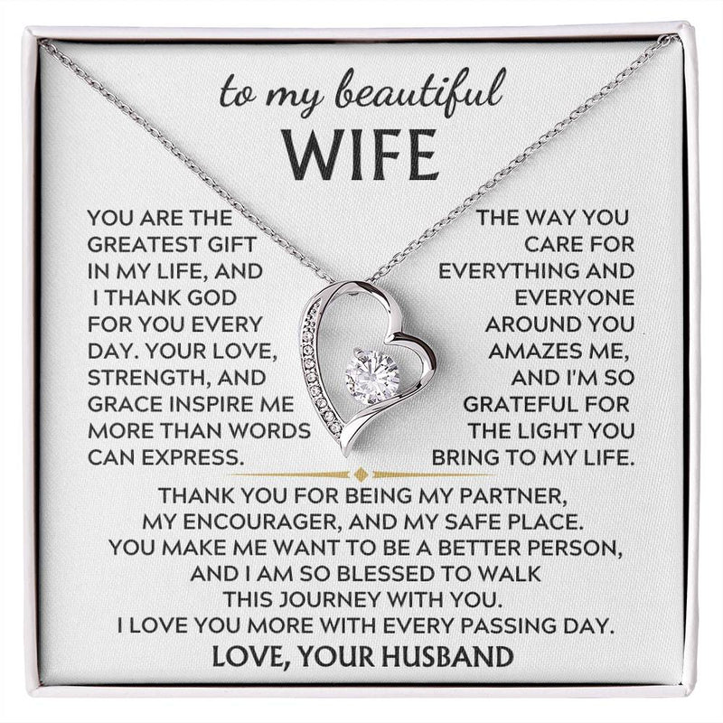To My Beautiful Wife - I am so blessed to walk this journey with you  (Almost Gone)