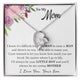 To My Loving Mother - I love you  (Forever Love Necklace)