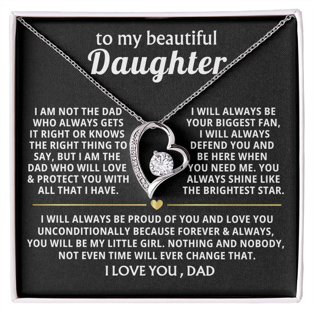 To My Daughter - Love Dad - Biggest Fan